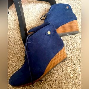 Blue Booties